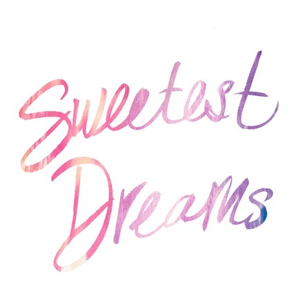 Framed Sweetest Dreams Print