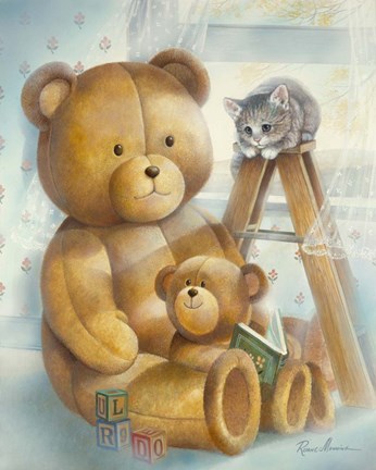 Framed Story Time Print