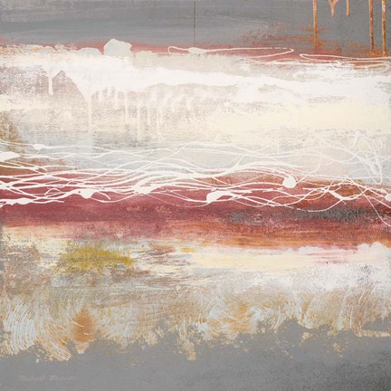 Framed Silver Wahn Square Print