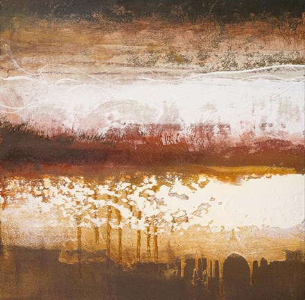 Framed White Wahn Square Print