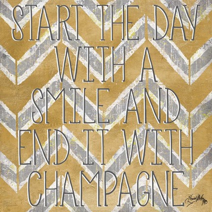 Framed Love and Smile Modele II Print