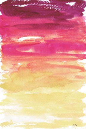 Framed Watercolor Paper I Print