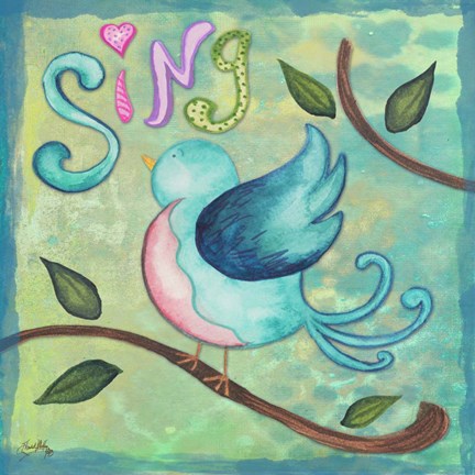 Framed Spring Blossom I Print