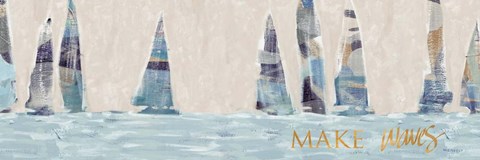 Framed Sailing Inspiration II Print