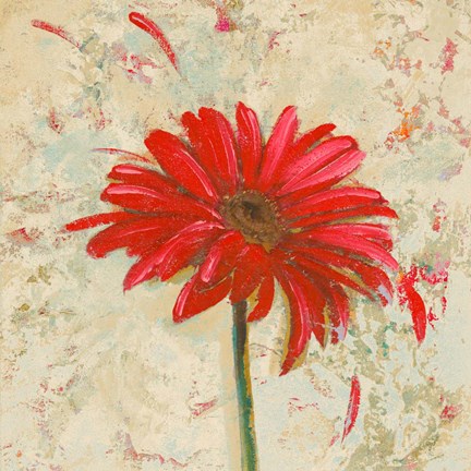 Framed Tiny Flower Square I Print