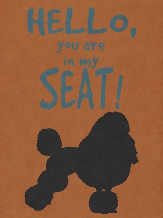 Framed Deoge Says I Print