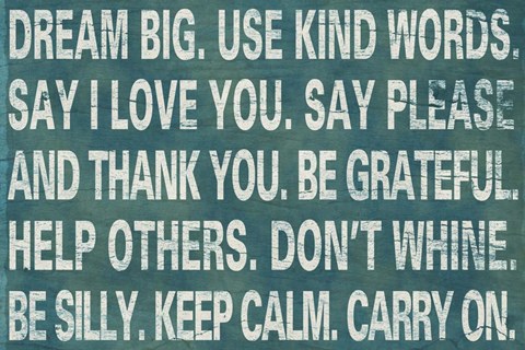 Framed Dream Big Print