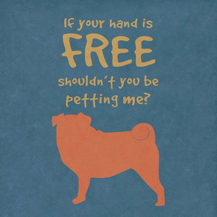 Framed Deoge Says Square III Print