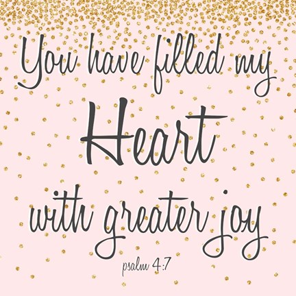 Framed Marry Hearts I Print