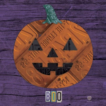 Framed Pumpkin Print