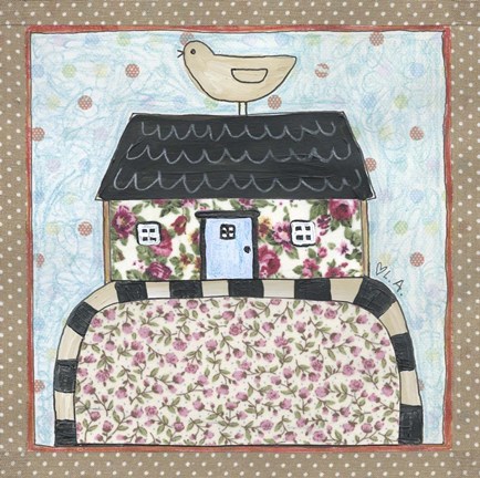 Framed Cottage 28 Print