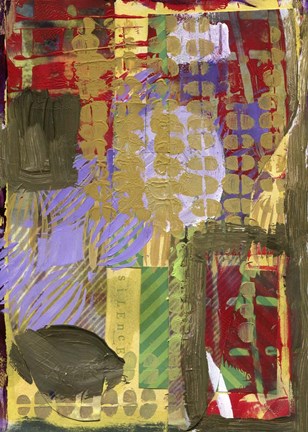 Framed Texture - Olive Print