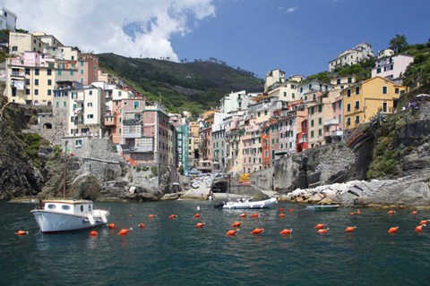 Framed Cinque Terra 2 Print