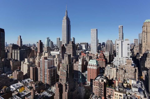 Framed West View Day Print