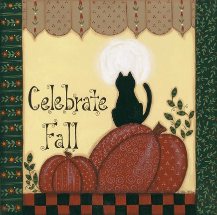 Framed Celebrate Fall Print