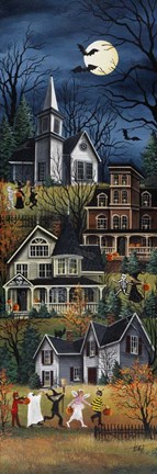 Framed Trick or Treat Print