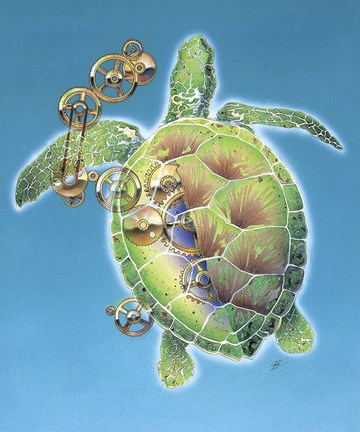 Framed Race Against Time Print