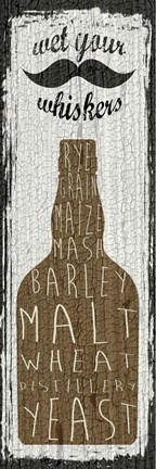 Framed Liquor Sign IV Print