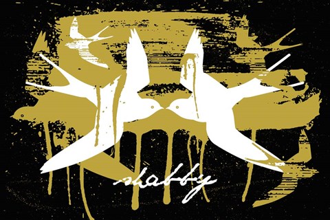 Framed Birds and Clouds Print