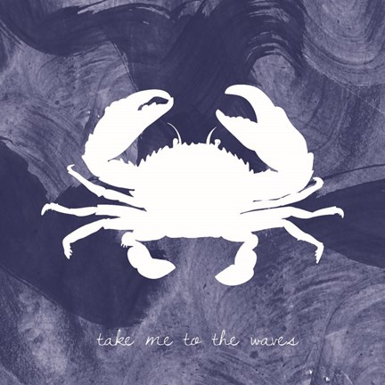 Framed Crab Print