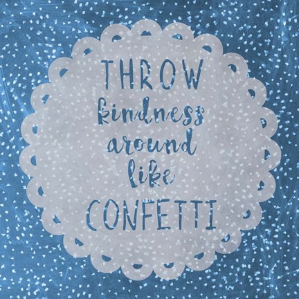 Framed Confetti Print