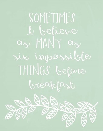 Framed Impossible Print