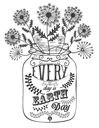 Framed Earth Day Print