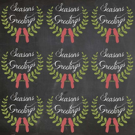 Framed Greetings Wrap Print