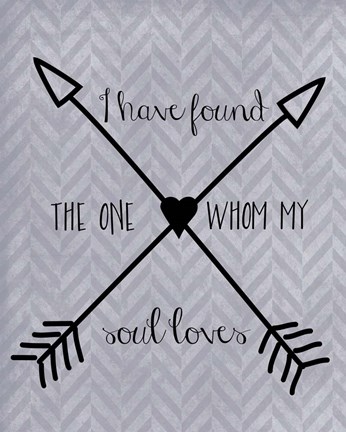 Framed Soul Loves Print