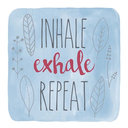 Framed Inhale Print