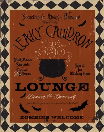 Framed Witches Brew Print