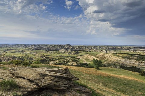 Framed Buck's Hill View Print