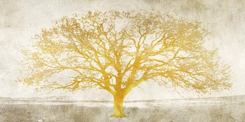 Framed Shimmering Tree Print