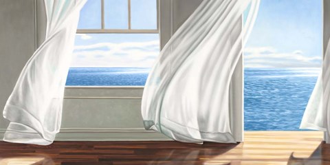 Framed Ocean Escape Print