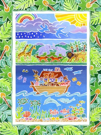 Framed Animals Of The World Print