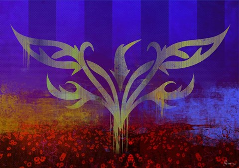 Framed Glory Bird Print