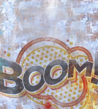 Framed Graphic Abstract 4 Print