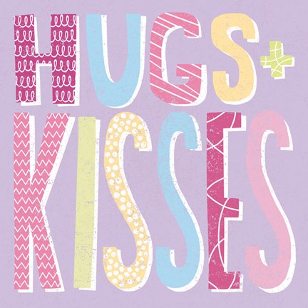 Framed Words of Love I Print