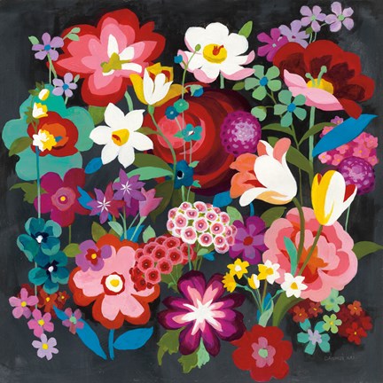 Framed Alpine Florals Print