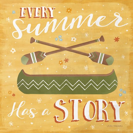 Framed Summer Sunshine VI Print