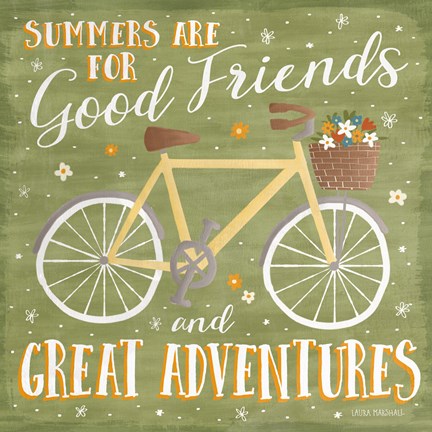 Framed Summer Sunshine IV Print