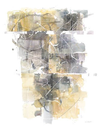 Framed Moving In and Out of Traffic I Print