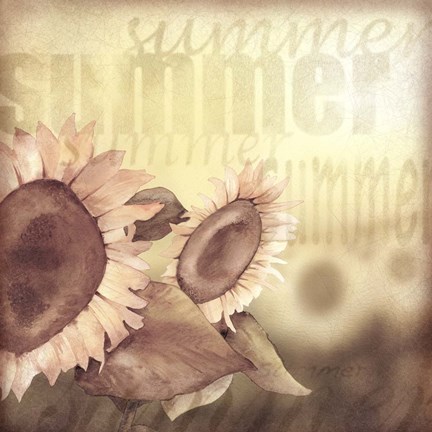 Framed Summer I Print