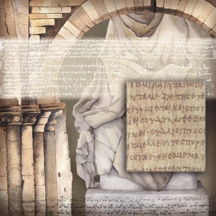 Framed Tuscan I Print