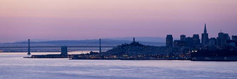 Framed Bay Dawn Print