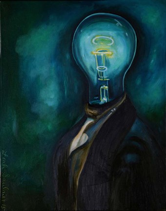 Framed Light Headed 3 Print