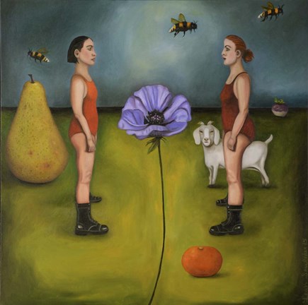 Framed Project X The Garden Print