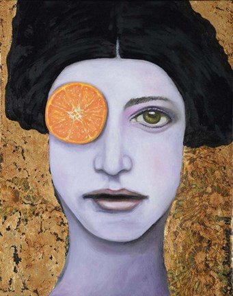 Framed Orange Crush Print