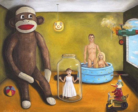 Framed Playroom Nightmare 2 Print