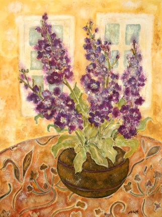 Framed Scented English Stocks Print